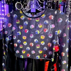 Delia’s Mesh Top XS